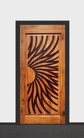 Single Panel Carving Door